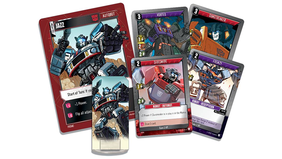Transformers Deck-Building Game (USED)